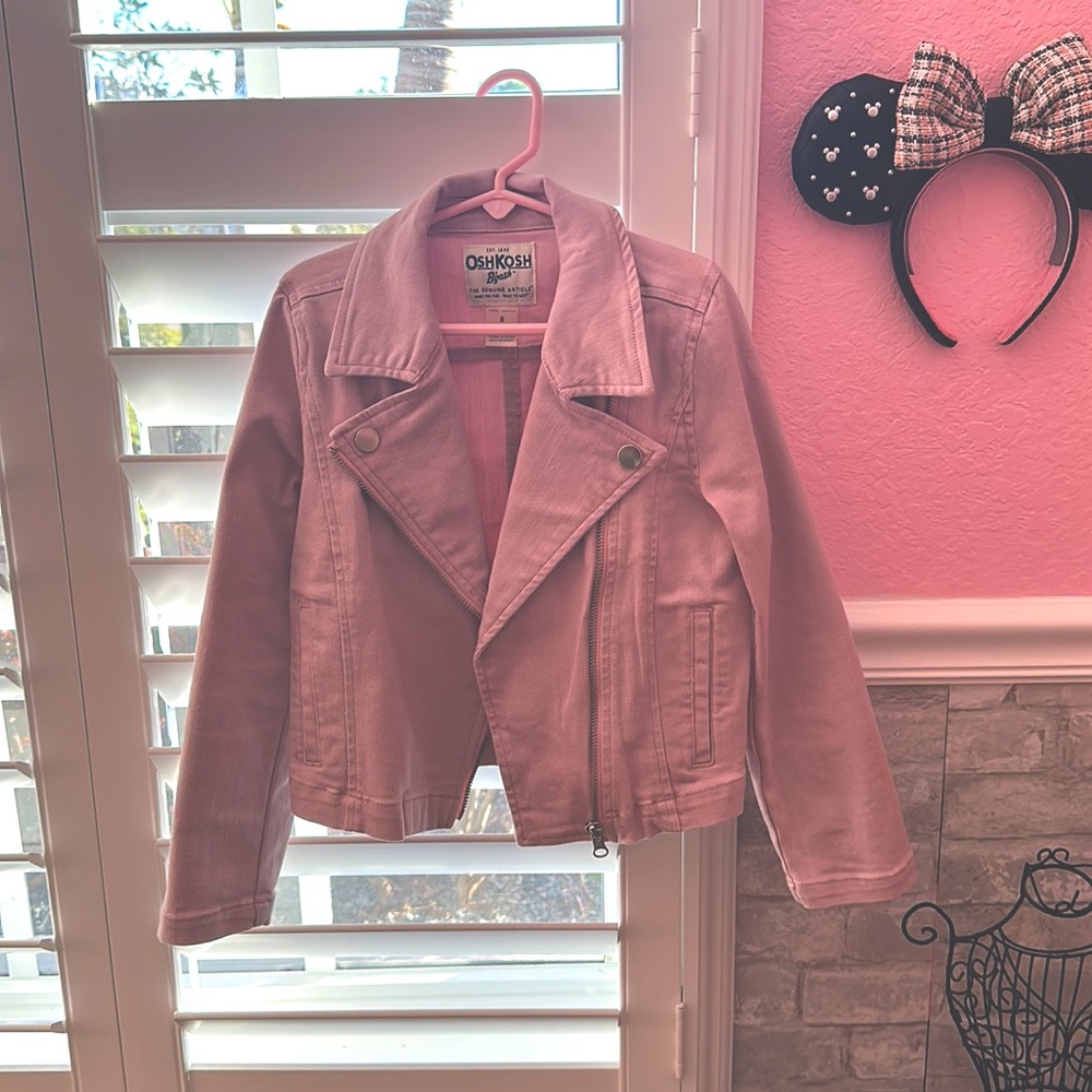 OshKosh B’Gosh pink denim jacket